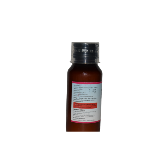 Fury-mef Syrup 60 ml Pain, Paracetamol, Mefenamic Acid + Paracetamol image